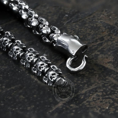Stainless Steel Skull Bracelet