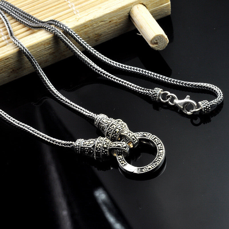 Sterling Silver Foxtail Chain
