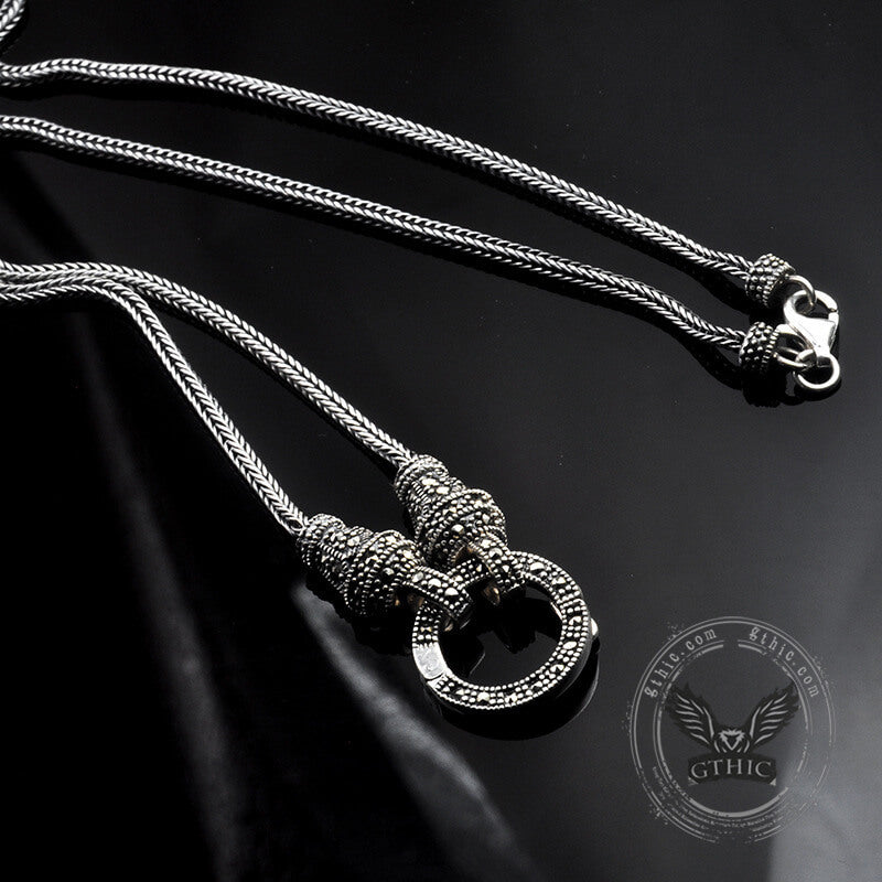 Sterling Silver Foxtail Chain