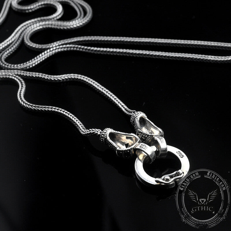 Sterling Silver Foxtail Chain