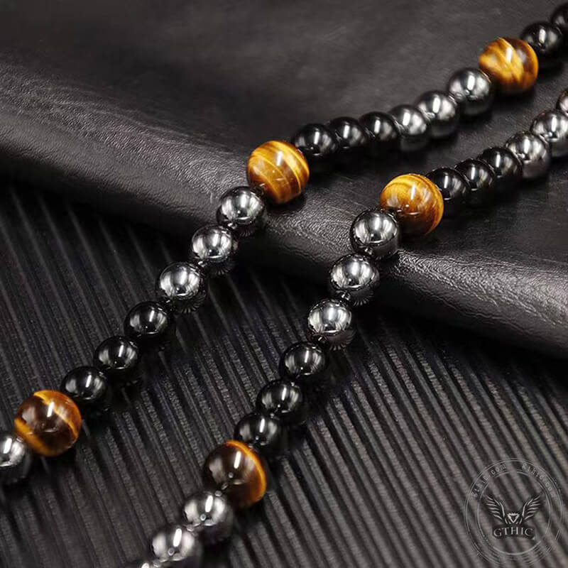 Tiger Eye Stone ’s Bead Necklace