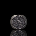 Wendigo Skeleton Sterling Silver Ring
