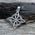 Witch’s Knot Stainless Steel Pendant