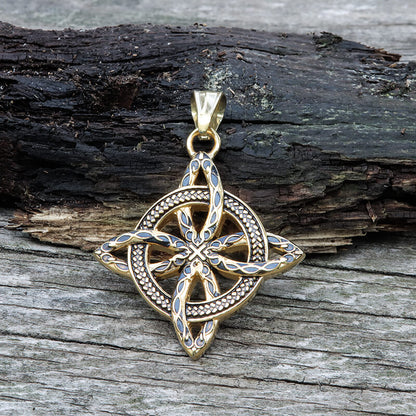 Witch’s Knot Stainless Steel Pendant