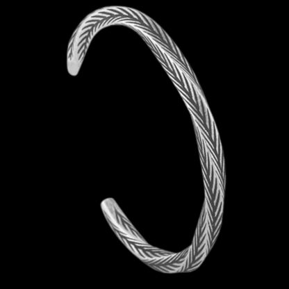 Wheat Ear Open Cuff Bracelet