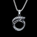 Whorled Dragon Pendant