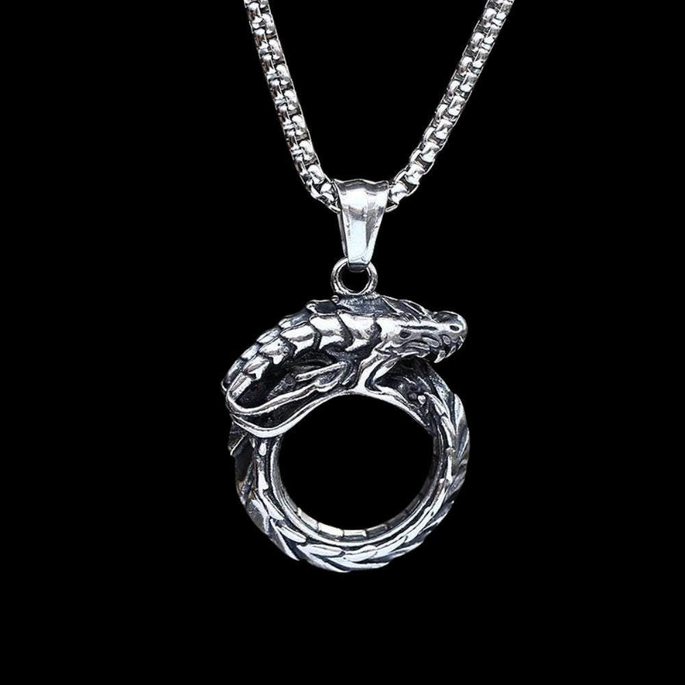 Whorled Dragon Pendant