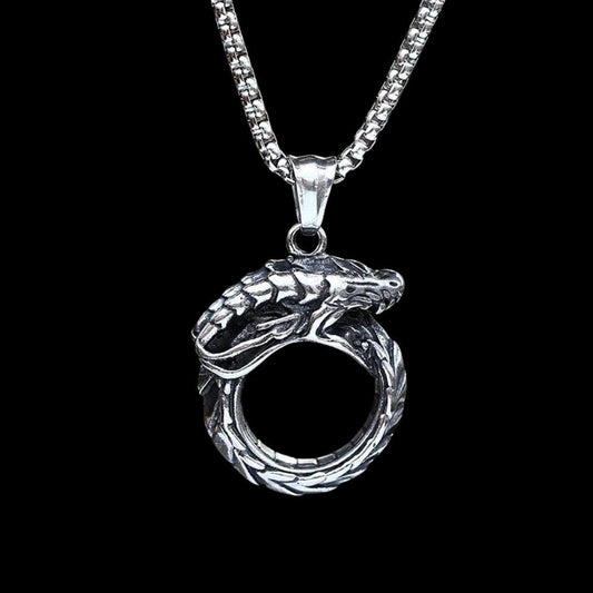 Whorled Dragon Pendant