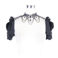 Punk Beaded Necklace With Shawl Sleeve / Pendant Necklaces Handmade