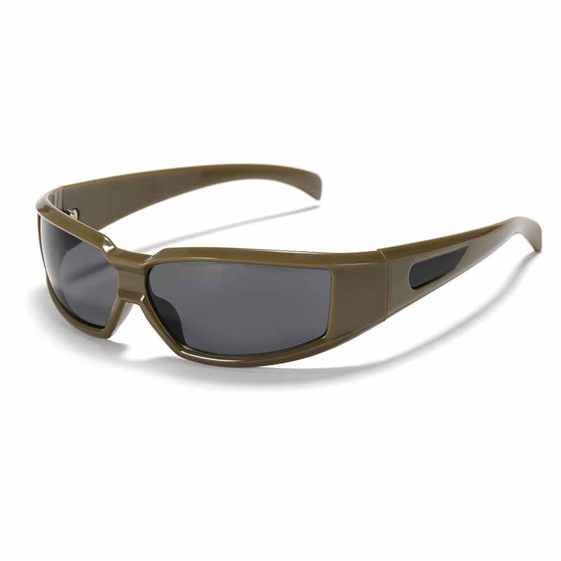 Y2k Future Style Large Frame Sunglasses