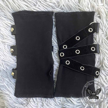 Y2k Gothic Short Half-finger Sleeve Gloves