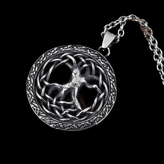 Yggdrasil Tree of Life Viking Pendant